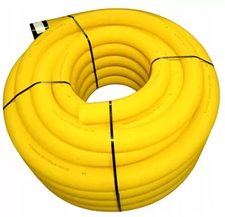 Vlnitá PVC drenážna rúra fi 100 bez otvorov -50m